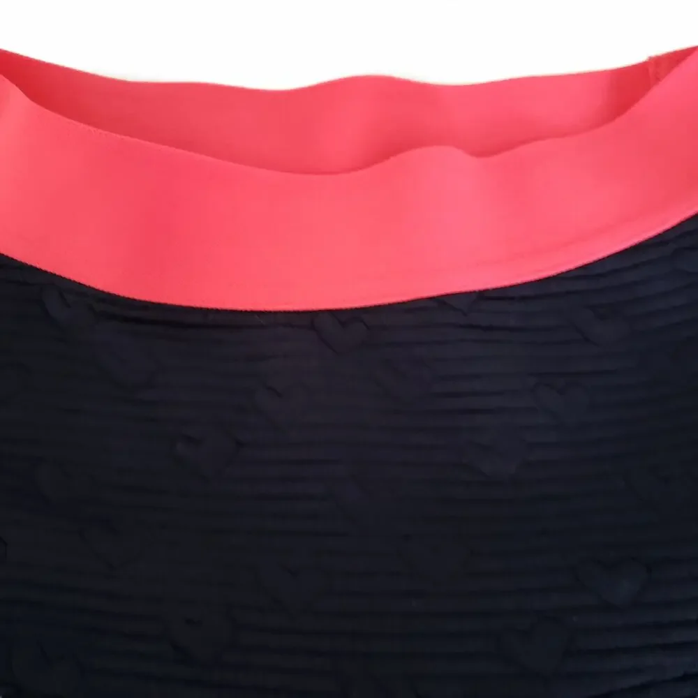 2 FOR $5 SALE Girl's Pink/Navy Skater Skirt Size Large